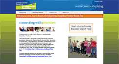 Desktop Screenshot of lucascountyddproviders.org